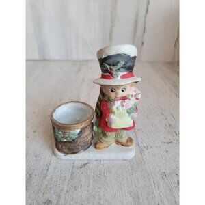 Jasco 1978 luvkins tea light candle holder Xmas vintage unique‎ boy